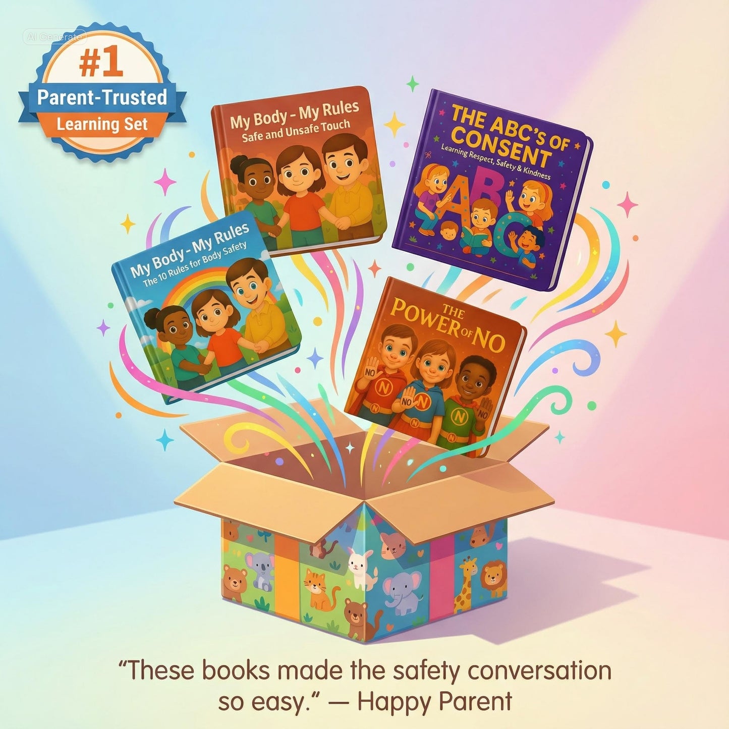 Kids’ Boundaries & Safety Books – Learn Boundaries the Fun Way