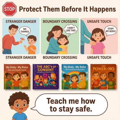Kids’ Boundaries & Safety Books – Learn Boundaries the Fun Way